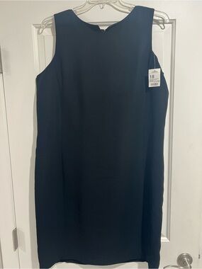 Worthington Black Boatneck Dress